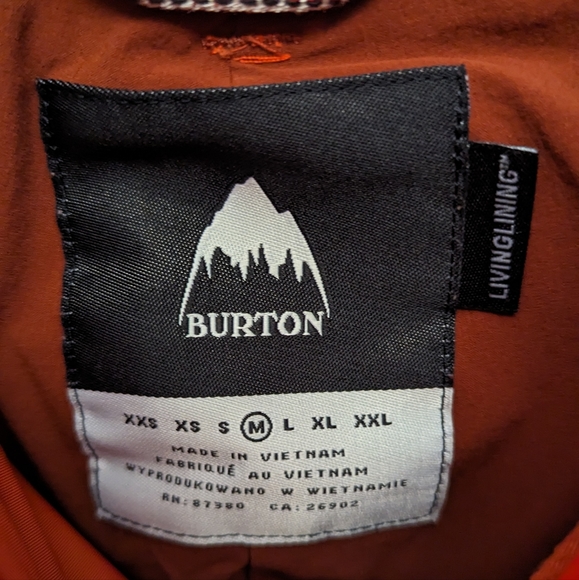Burton Gloria Tomato Red Ski Snowboard Pants - Picture 9 of 9